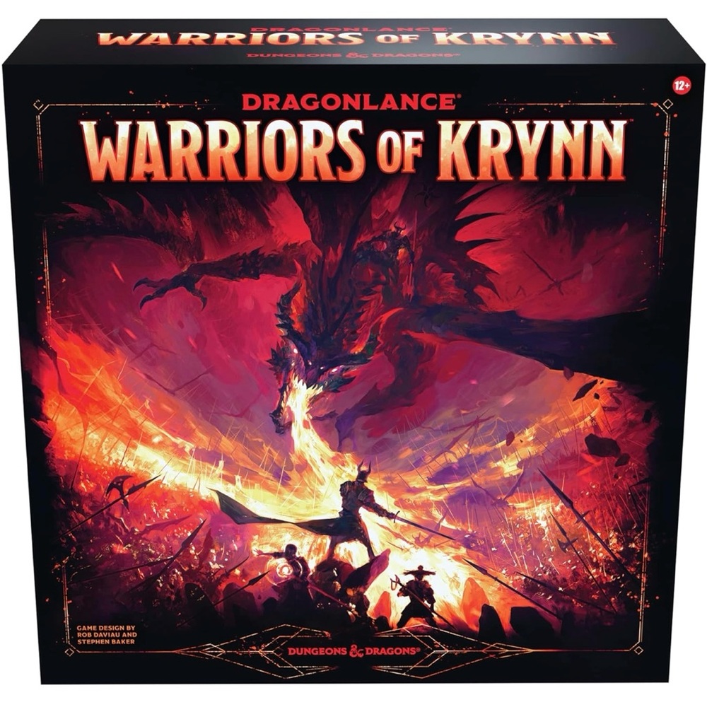 Dragonlance Warriors of Krynn Board Game